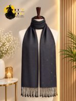 Embellished Silk Viscose Hijab - Image 3