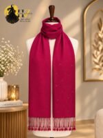 Embellished Silk Viscose Hijab - Image 6