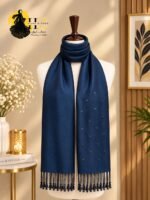 Embellished Silk Viscose Hijab - Image 7