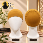 Plain Round Premium Hijab Undercap - Image 11