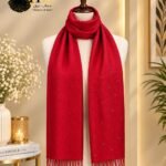 Embellished Silk Viscose Hijab